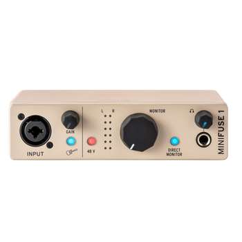 Аудіоінтерфейс Arturia MiniFuse 1 Champagne Edition