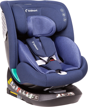 Fotelik samochodowy Kidnort Radjur DK-080637 40-150 cm niebieski (5902983624868)