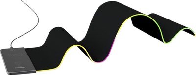 Ігровий килимок для миші Vertux RaftPad-Qi Black (MPDRAFTPADQI)