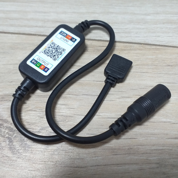 RGB mini Bluetooth контролер 5-24 V з таймером та світломузичним режимом (KG-12443)