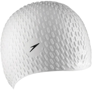 Шапочка для плавания Speedo Bubble Cap White (5053744175850)