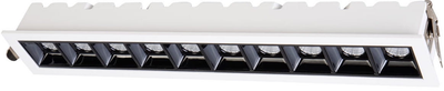 Вбудований стельовий світильник Light Prestige Solar LP-0406/10RS WH