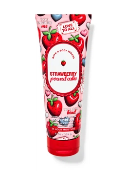 Крем для тіла Strawberry Pound Cake Bath and Body Works 226г