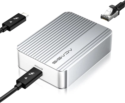 Адаптер ACASIS 10Gb Ethernet RJ45 Thunderbolt 5/4/3 USB4 Mac/Win