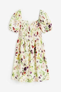 Сукня H&M 3XL кремовий квіти 26051154646