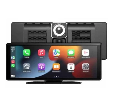 Автомобильный мультимедиа монитоp 10.26'' T26D (1 камера) Auto CarPlay Bluetooth FM