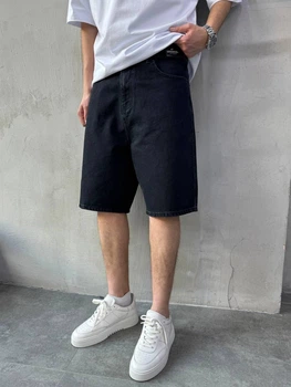Мужские джинсовые шорты Difransel Baggy 33 черные