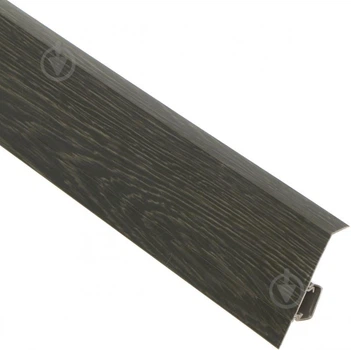 Плінтус підлоговий пластиковий Salag NG 80 Smoked Oak 86 20x80x2500