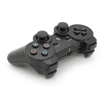 Беспроводной геймпад DualShock 3 Bluetooth контроллер джойстик для консоли приставки Sony PlayStation 3 компьютера ПК , Черный