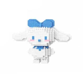 3D конструктор из миниблоков фигурка "Cinnamoroll" Bricks детский пиксельные блоки 8 см