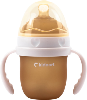 Пляшка для годування Kidnort Eple 0+ міс бежева 150 мл (5902983634089)