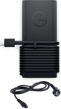 Блок живлення до ноутбука Dell 130W AC Power Adapter USB Type-C Black (450-AHRG)