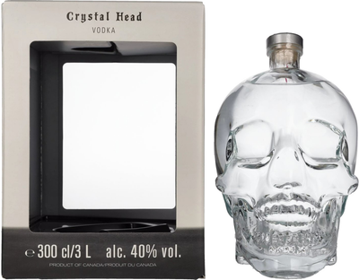 Горілка Crystal Head 3 л 40% у подарунковій упаковці (627040411490)