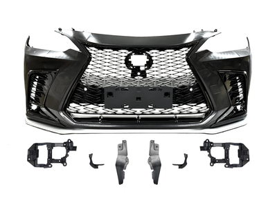 Бампер передний в сборе F-SPORT Lexus NX 2022+ 1234 upgrade для Lexus NX 2022- (8042)