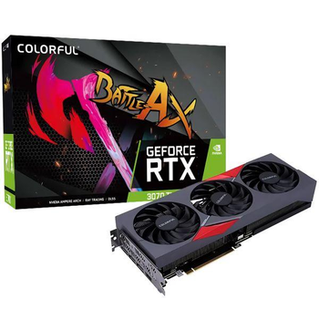 Відеокарта Colorful RTX 3070 Ti BattleAx 8GB GDDR6X 256bit (Geforce RTX 3070 Ti 8G-V) Б\В