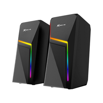 Колонки комп'ютерні XTRIKE ME SK-503 з Bluetooth та RGB підсвіткою Black S
