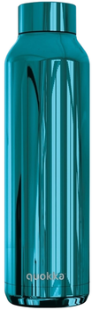 Kubek termiczny Quokka Solid Sleek Zircon ze stali nierdzewnej turkusowy 630 ml (8412497576043)