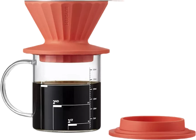 Zestaw do parzenia Buydeem Pomarańczowy 350 ml (6950386610604)