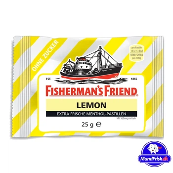 Льодяники з смаком лимона Fisherman's Friend Lemon, 25 г hals_lemon_25r