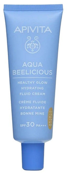 Крем для обличчя з SPF захистом Apivita Aqua Beelicious Healthy Glow 40 мл (5201279094645)