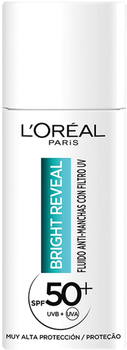 Krem-fluid do twarzy z filtrem SPF L'Oreal Paris Bright Reveal rozświetlający na przebarwienia 50 ml (3600524122676)