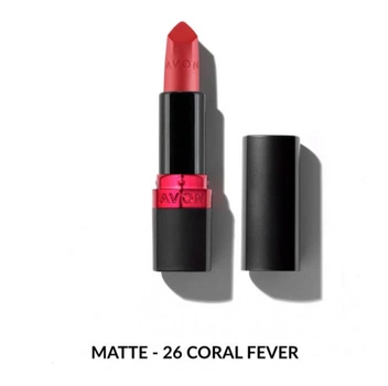 Зволожувальна матова губна помада Avon "Ультра" 26М Мідний корал (26М Coral Fever) 3,6г