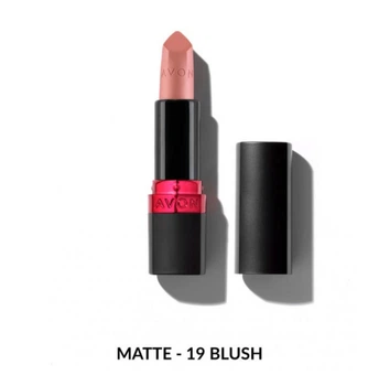 Зволожувальна матова губна помада Avon "Ультра" 19 Полунична глазур (19 Blush) 3,6г