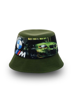 Дитяча панама із сіткою БМВ (BMW) 52-54 см Хакі