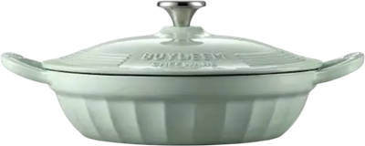 Гусятниця Buydeem чавунна емальована Cozy Greenish 3.3 л (6950386607802)