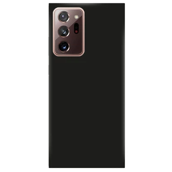 Чехол для Samsung Galaxy Note 20 Ultra черный матовый soft touch (14220050212099826)