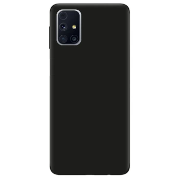 Чехол для Samsung Galaxy M31s черный матовый soft touch (14250050212099789)