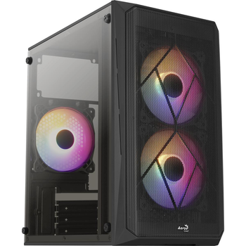 Корпус AeroCool CS-107-A-BK-v2 (ACCX-PC14002.11) Black 600W ( Black )