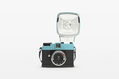 Плівкова фотокамера Lomography Diana Mini & Flash Package Black/Tursque