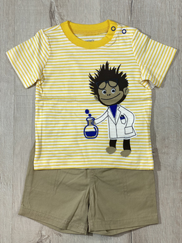 Костюм для мальчика Carters 229G668 9 мес 67-72 см Желтый