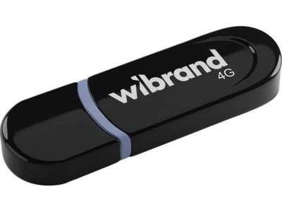 Флешка Wibrand 4 GB Panther Black USB 2.0 (WI2.0/PA4P2B)