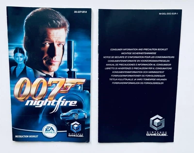 007 Nightfire - Nintendo GameCube (обложка + вкладыш), Б/У