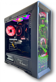Компьютер PowerCube G05-46 (AMD Ryzen 5 5500 / 32Gb / GeForce RTX 5060 8Gb / SSD 1Tb / 500W / USB 3.2)