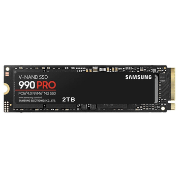 Накопитель SSD 2ТB Samsung 990 PRO M.2 2280 PCIe 4.0 x4 NVMe V-NAND TLC (MZ-V9P2T0BW)