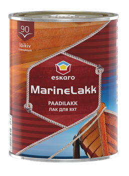 Лак яхтний Eskaro Marine Lakk 90 глянцевий Безбарвний 0.95 л