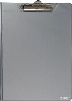 Папка-планшет Buromax А4 PVC Серая (BM.3415-09)
