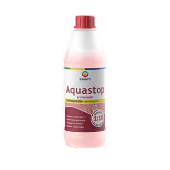 Грунтовка-концентрат Eskaro Aquastop Professional 1:10 укрепляющая прозрачная 1 л
