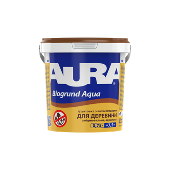 Грунтовка для древесины Aura Biogrund Aqua Бесцветная 0.75 л