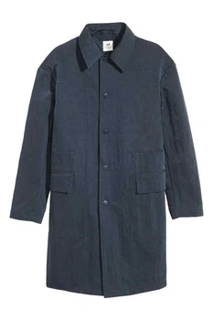 Плащ H&M HM0048 40R Темно-синий