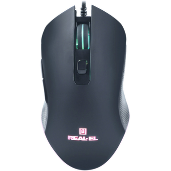 Мышь REAL-EL RM-550 Black (EL123200027)