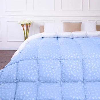 Одеяло пуховое MirSon №1855 Bio-Blue 90% пух Зима+ 140x205 (2200003014242)