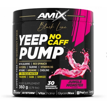 Предтренировочный комплекс AMIX Black Line Yeep Pump No Caff 360 г., Груша