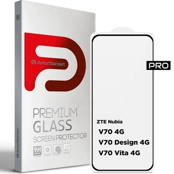 Захисне скло ArmorStandart Pro 5D для ZTE Nubia V70 / V70 Design - Black