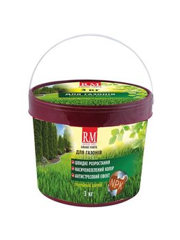 Удобрение для газона гранулированное 3 кг, Royal Mix