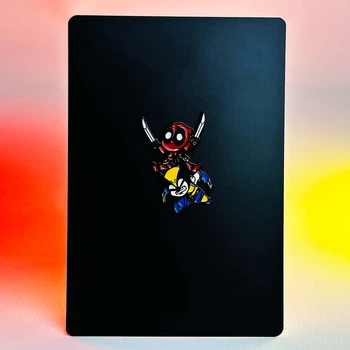 Значок пін Deadpool vs Wolverine (Baby)