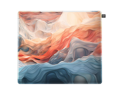 Игровая поверхность Cherry Xtrfy GP5 AMNIS BLUE противоскользящее покрытие 460 x 400 x 4 мм Разноцветный (CX-GP5-L-AMNIS-BLUE)